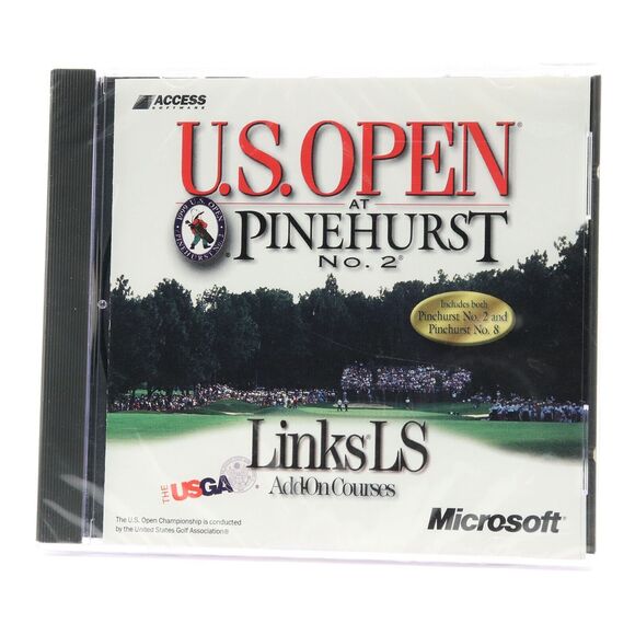 U.S. Open at Pinehurst NO.2 Links LS Add On Courses PC Game CD-ROM NEW SEALED - Picture 1 of 6